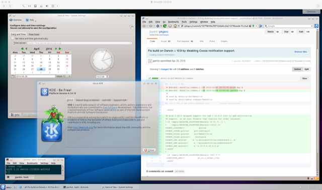 pkgsrc KDE 4 on OmniOS